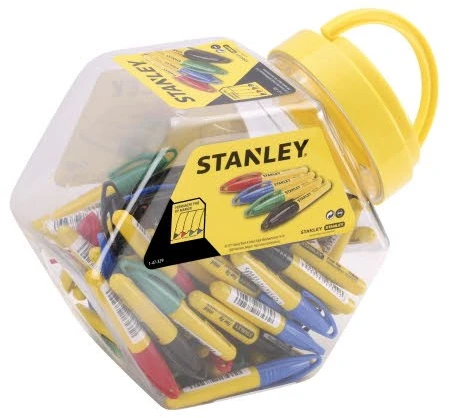 STANLEY MARKER MINI TIP MINI Spalvų miksas 1-47-329