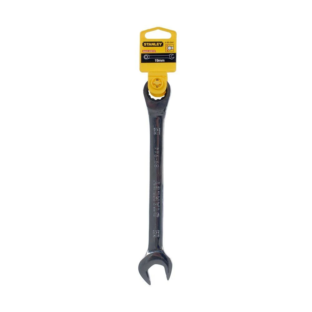 Kombinuotas raktas su terkšle Stanley; 19 mm