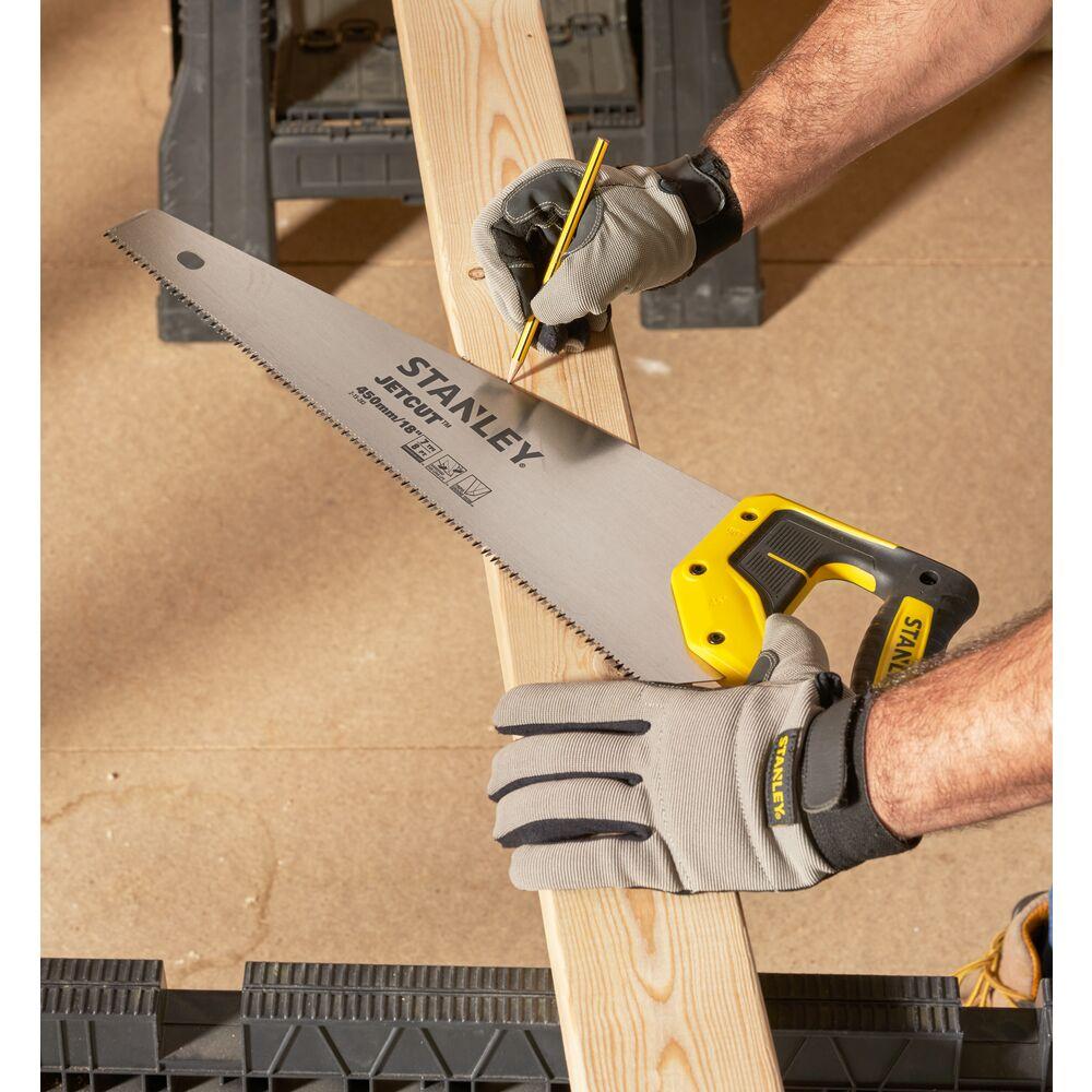 Rankinis pjūklas Stanley Dynagrip Jet-Cut SP; 450 mm medienai