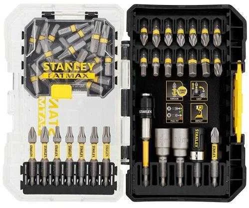 55 1/4'' FATMAX Stanley smūginių antgalių ir galvučių rinkinys [STA88559-XJ]