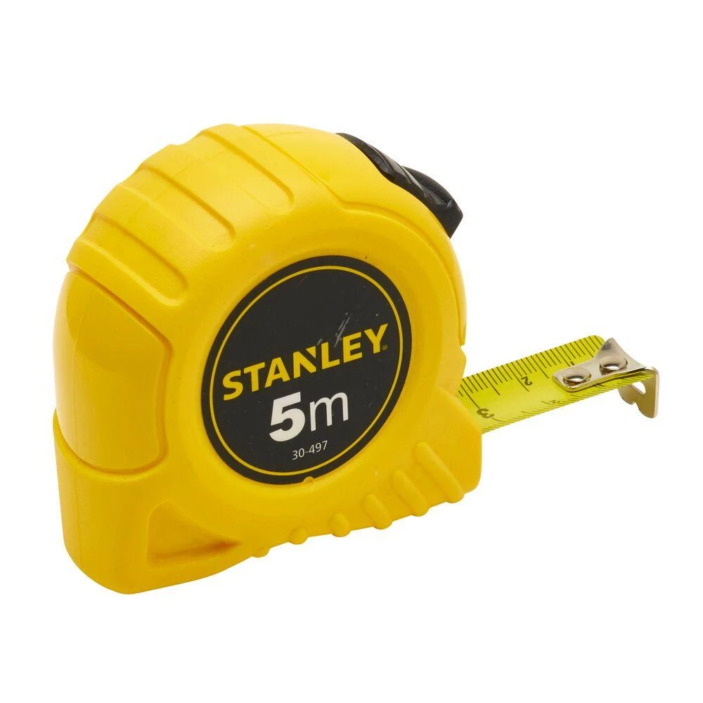 STANLEY MIARA ZWIJANA 5m PLASTIKOWY KORPUS, KARTA