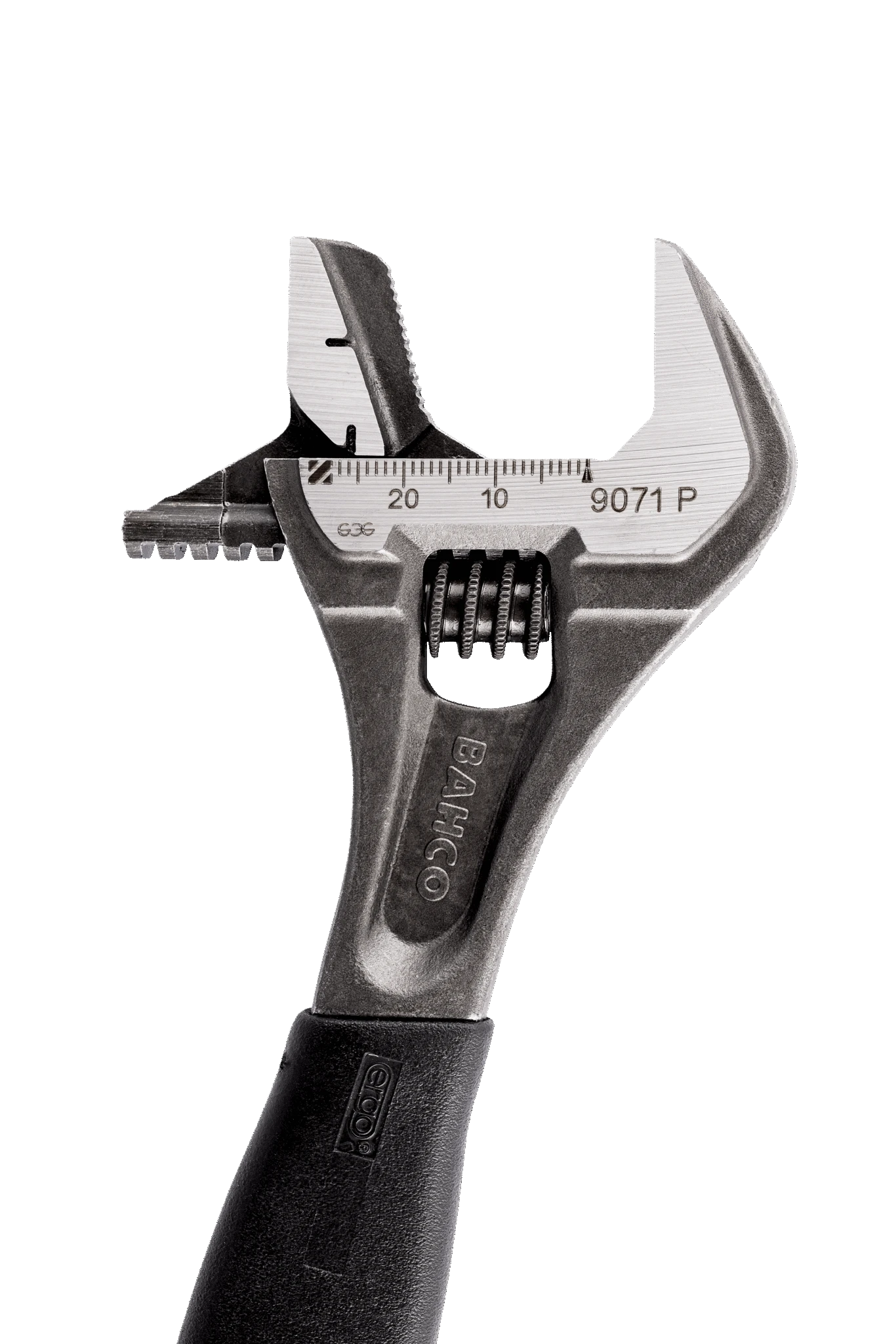 Bahco Reguliuojamas raktas apverčiamomis žiotimis, 208mm max 28mm Ergo