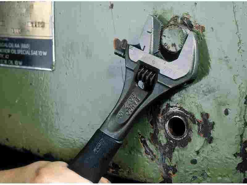 Bahco Reguliuojamas raktas apverčiamomis žiotimis 308mm, max 35mm ERGO