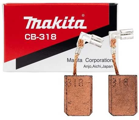 Angliniai šepetėliai Makita CB-318