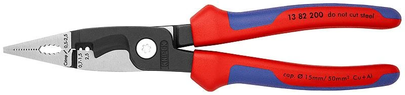 Elektros instaliavimo replės KNIPEX 1382