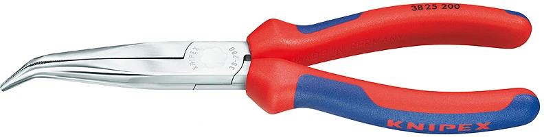 Knipex 38 25 200, 2,5 mm, 7,3 cm, plienas, mėlyna, raudona, 200 mm, 209 g