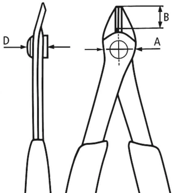 Kirpimo replės KNIPEX 7803