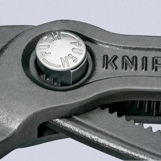 Replės COBRA, dvispalvės, chromuotos, 250 mm, Knipex