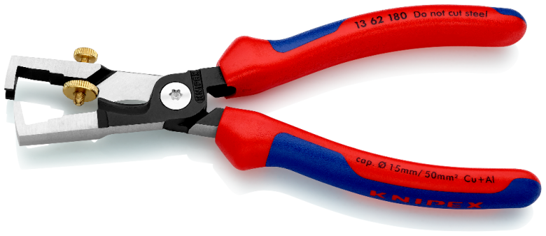 Kabelių nužievinimo įrankis STRIX su žnyplėmis 10mm2, Knipex