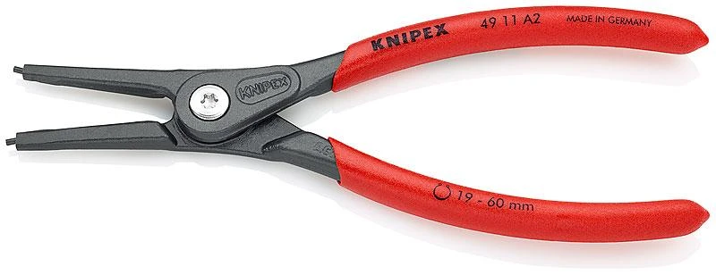 Replės žiedams Knipex 4911A0; 3-10 mm