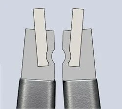 Replės žiedams Knipex 4911A0; 3-10 mm