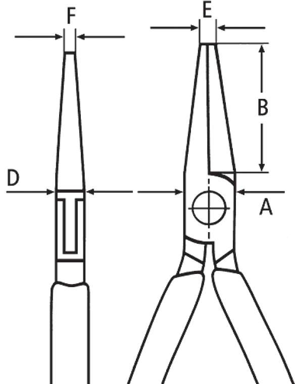 Knipex 35 22 115 , Electronics pliers