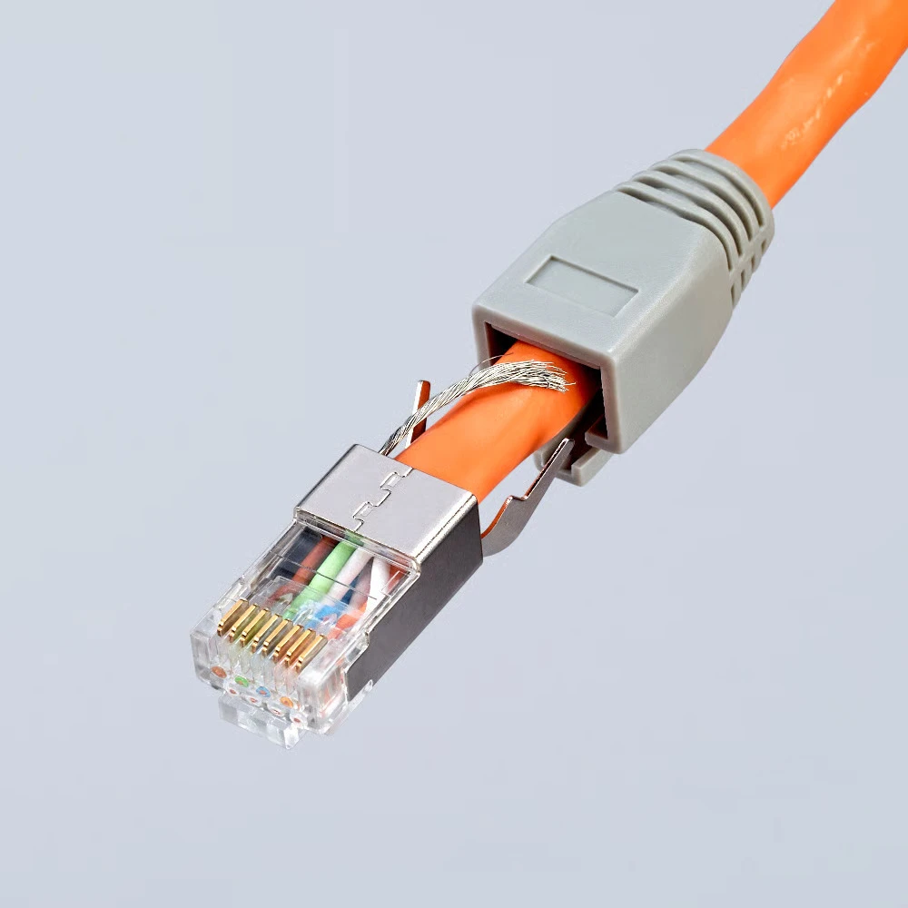 Užspaudimo replės RJ45 jungtims 97 51 13, Knipex
