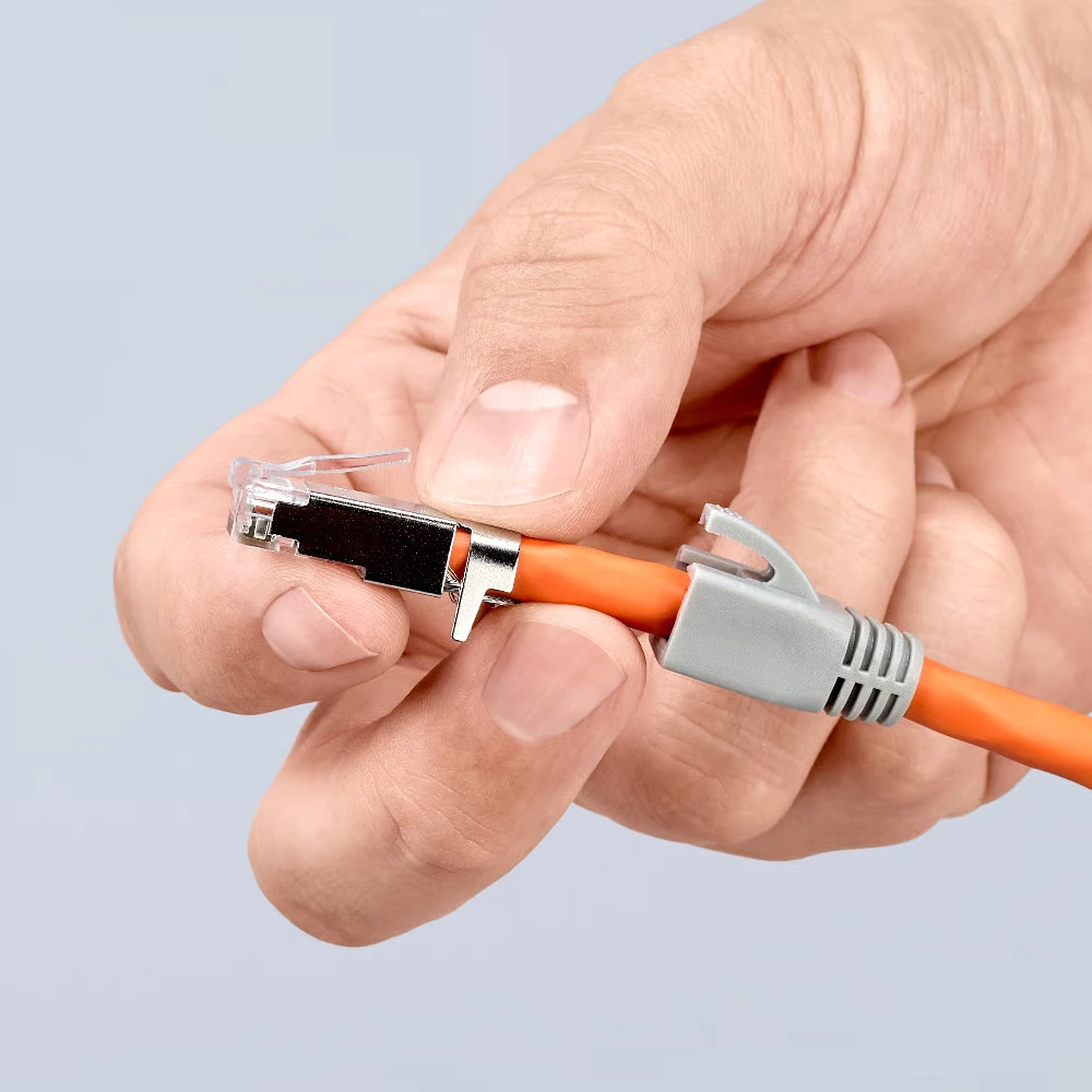 Užspaudimo replės RJ45 jungtims 97 51 13, Knipex