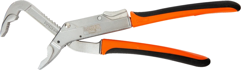 Reguliuojamos replės 250 mm, chromuotos, ERGO, BAHCO [8224C]