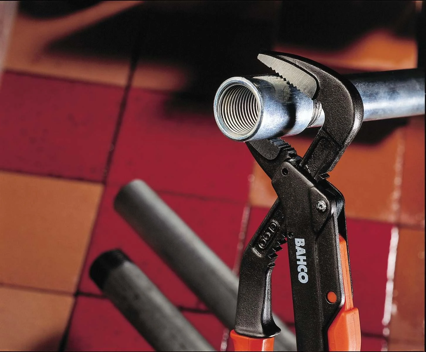 Bahco Reguliuojamos santechninės replės Ergo 315mm, max 55mm, greitas fiksavimas