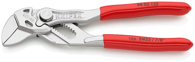 Replės veržliaraktis 125mm, HEX 23mm, Knipex
