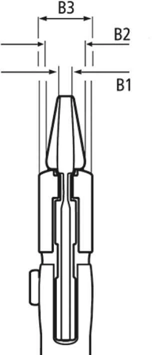 Replės-veržliaraktis KNIPEX 1180