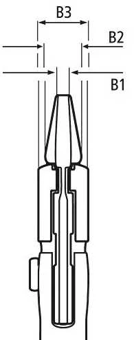 Replės-veržliaraktis KNIPEX 8605 250mm