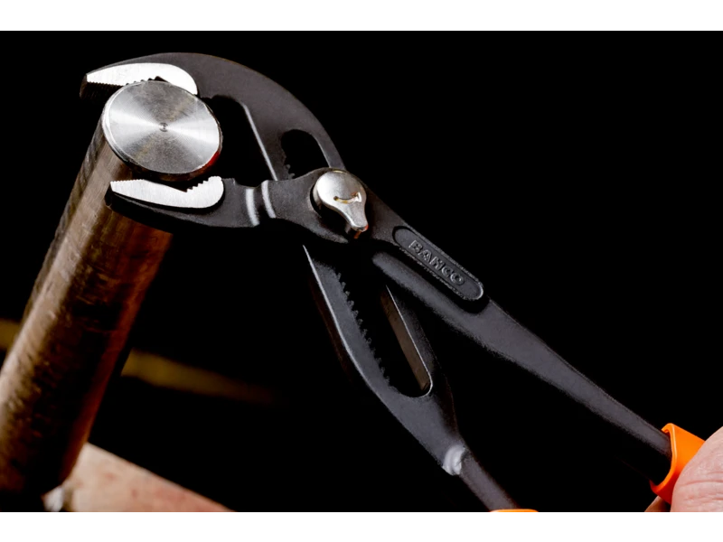 Reguliuojamos santechninės replės 250mm, max 61mm, greitas fiksavimas Bahco