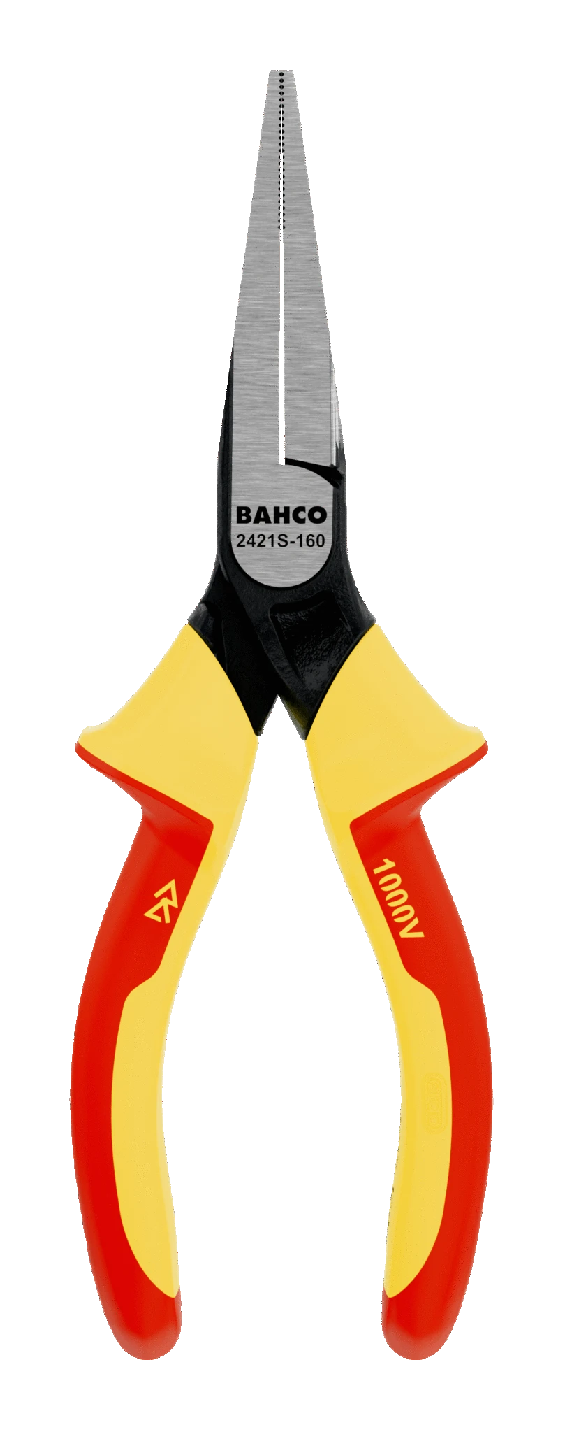 1000V plokščianosės replės 180mm, Bahco