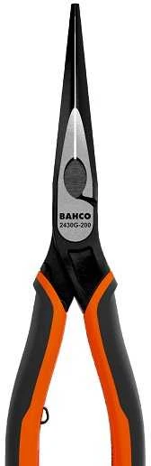 ilgos pusapvalės replės 200 mm, Bahco [2430 G-200 IP]