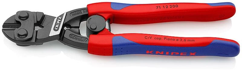 Varžtų kirpimo replės Knipex 7132200; 200 mm