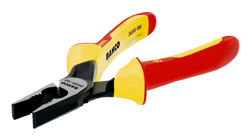 1000V Kombinuotos replės 180mm, ypač kietai vielai, Bahco