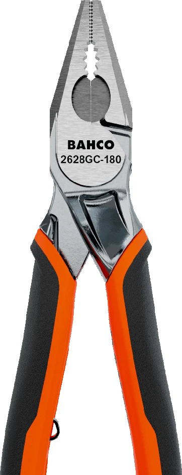 szczypce universalus, kombinerki chromowane 160mm, Bahco [2628 GC-160IP]