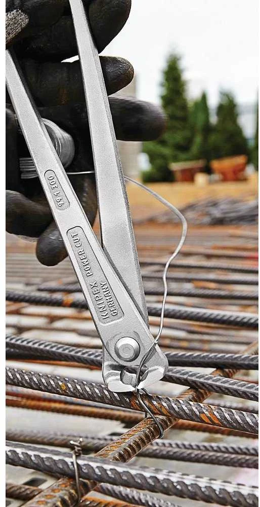 KNIPEX elektrinės replės 99 14 250, žnyplės / replės (ilgis 250 mm, cinkuotos, pritaikytos aukštyn)