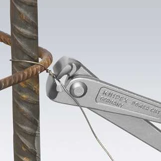 KNIPEX elektrinės replės 99 14 250, žnyplės / replės (ilgis 250 mm, cinkuotos, pritaikytos aukštyn)