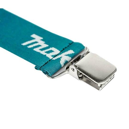 Makita E-05402 Sutvirtintos petnešos su spaustukais.
