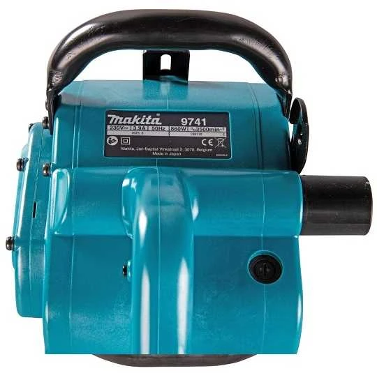 Makita 9741 satinavimo šlifavimo mašinėlė 860 W, 100 x 120 mm, 3500 min-1, 4,2 kg