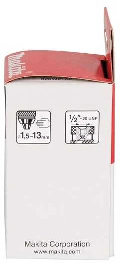 Makita Griebtuvas 13mm, 1/2"-20UNF 1,5-13mm 199154-9