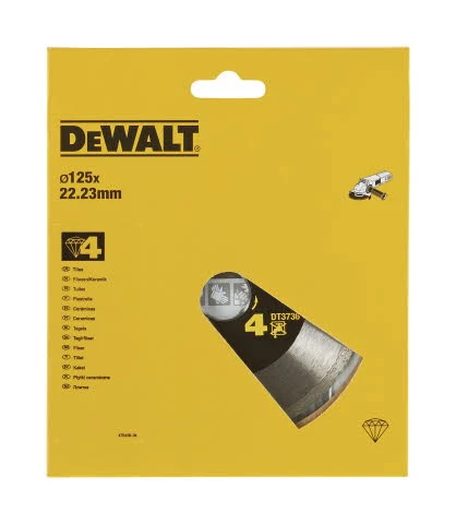 DEWALT TARCZA DIAMENTOWA PEŁNA 125 x 1,6 x 22,2mm