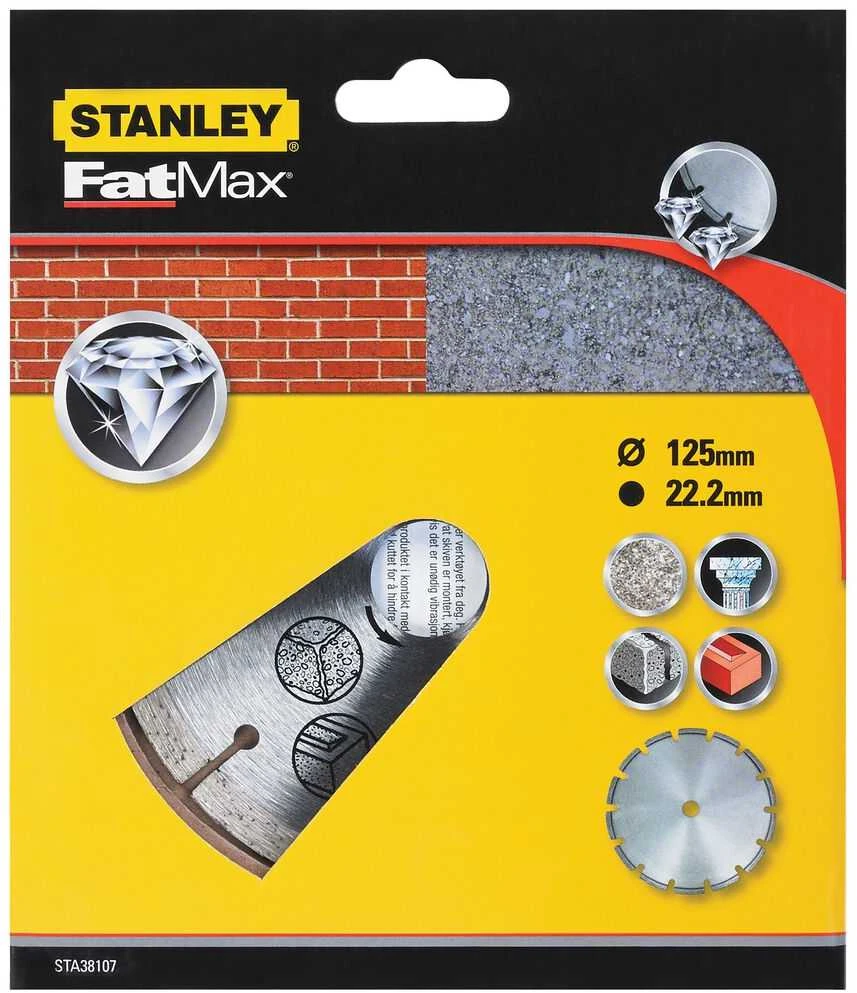 Stanley segmento / sauso deimantinio disko Ø=125 mm – STA38107