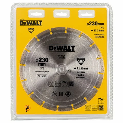 Deimantinis diskas DeWalt UNIVERSAL DT3731; 230 mm