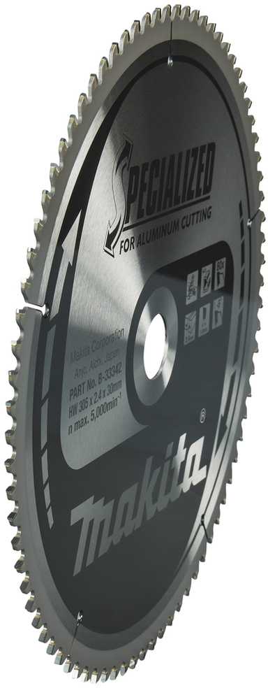 MAKITA PIŁA TARCZOWA 305x30x80z SPECJALIZED ALUMINIUM
