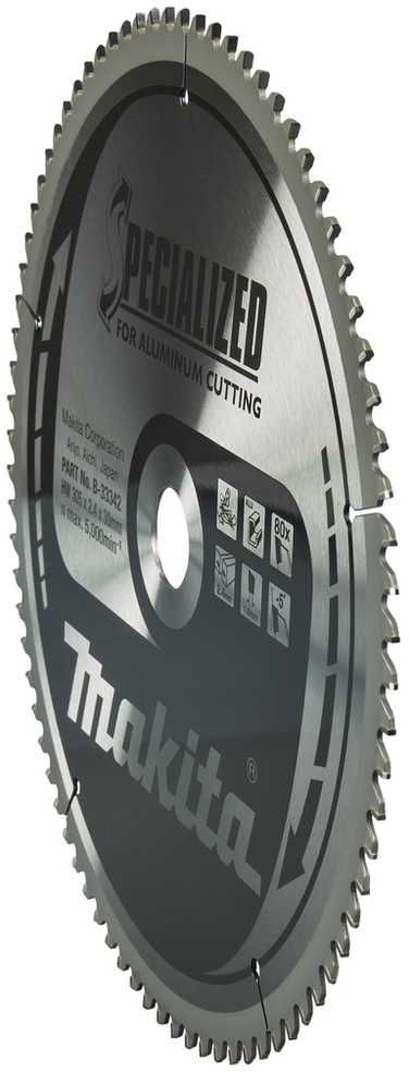 MAKITA PIŁA TARCZOWA 305x30x80z SPECJALIZED ALUMINIUM