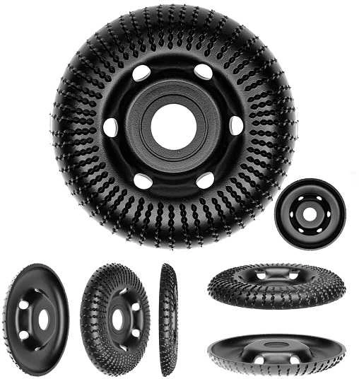 TARPOL frezavimo diskas kampiniam šlifuokliui 120 / 15mm T-95, spindulys R15