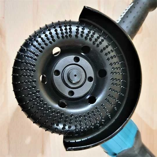 TARPOL frezavimo diskas kampiniam šlifuokliui 120 / 15mm T-95, spindulys R15