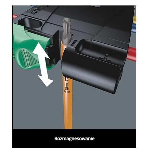 Wera L-formos raktų rinkinys, daugiaspalvis, TORX varžtams BlackLaser