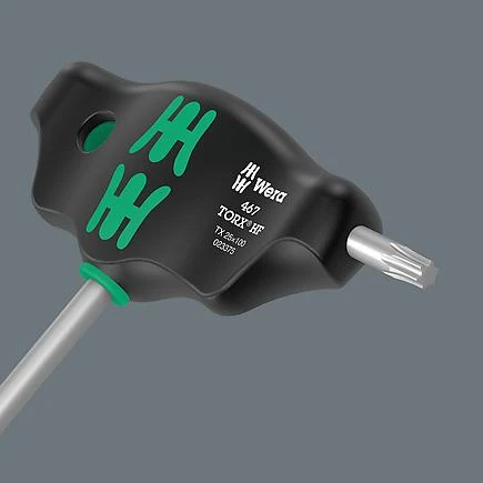 Atsuktuvas su T-formos rankena WERA 467 TX30x200