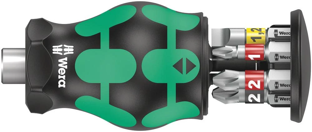 Wera Kraftform Kompakt mini atsuktuvas, su 6x PH, PZ, SL antgaliais