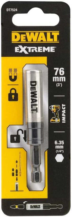 Magnetinis antgalių laikiklis DeWalt 76 mm DT7524-QZ