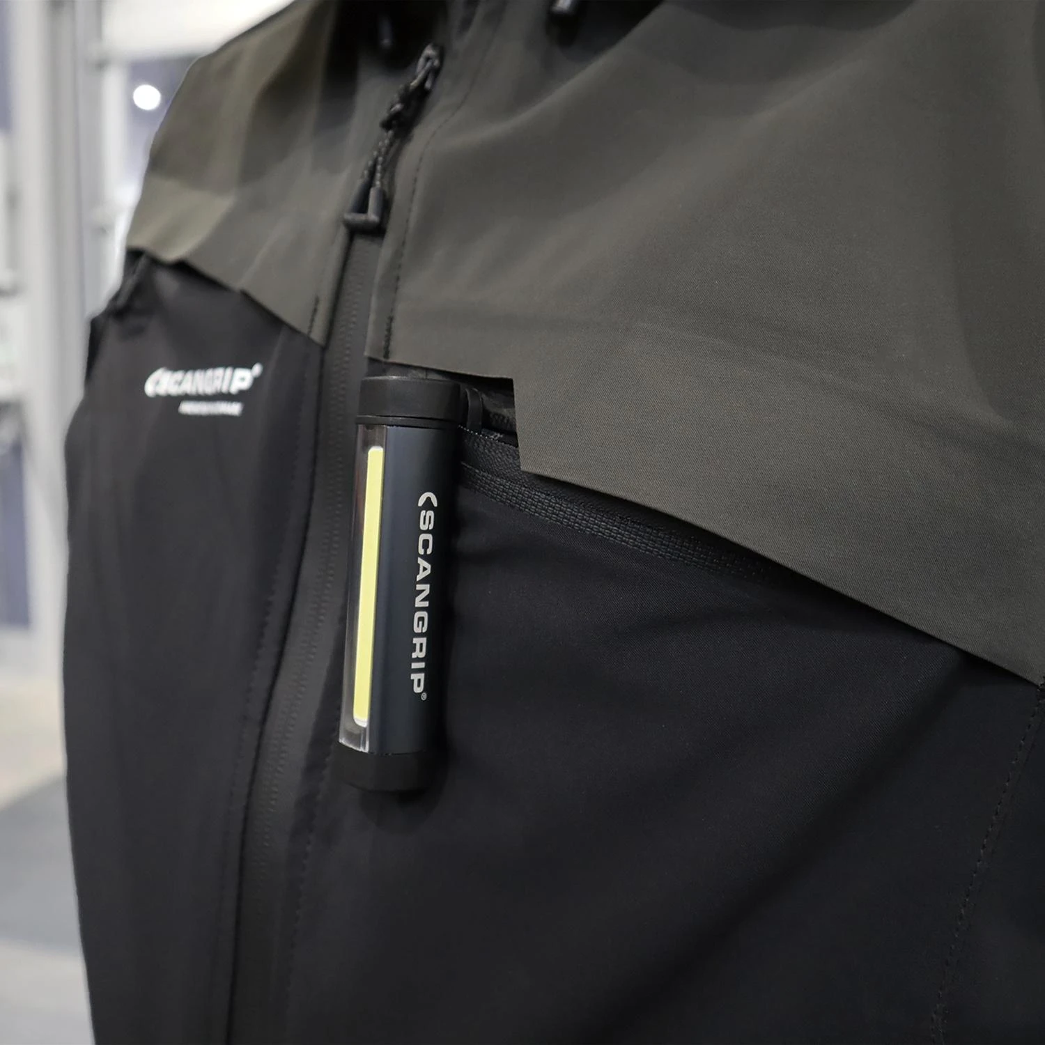 Žibintuvėlis ant galvos FLEX WEAR KIT USB kraunamas 75/150, Scangrip