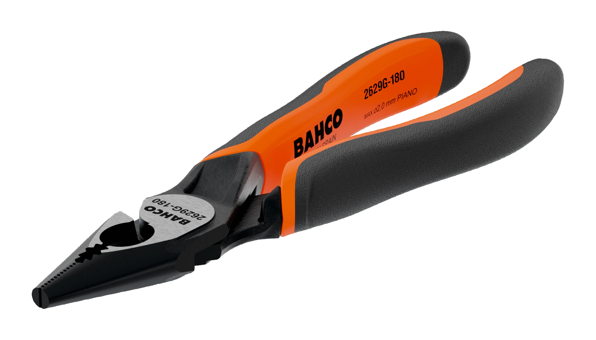 Kombinuotos smailėjančios replės Bahco Ergo 160mm
