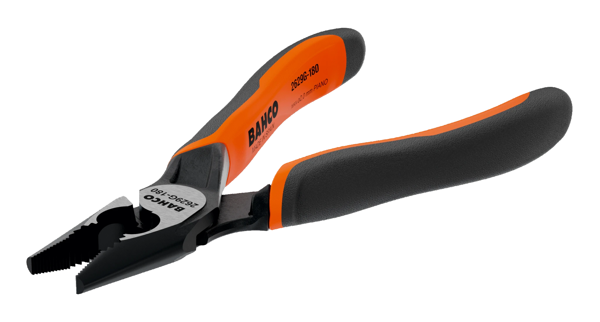 Kombinuotos smailėjančios replės Bahco Ergo 160mm