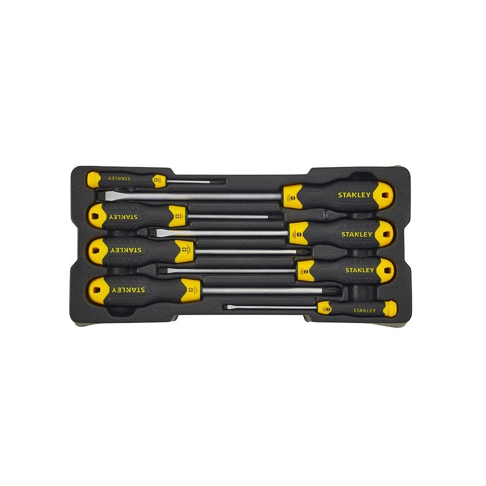 STANLEY SUKTUČIAI 8 vnt. CUSHION GRIP TRANSMODULIS