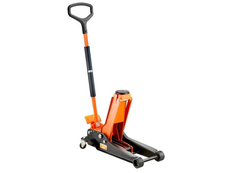 Bahco Hidraulinis keltuvas ant ratukų PRO 3t 830mm. Žemas įėjimas: min 90mm, max 552mm